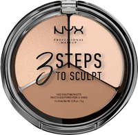Contouringpuder 3 Steps to Sculpt Fair 01, 15 g NYX PROFESSIONAL MAKEUP