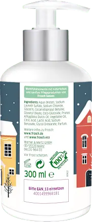 Cremeseife Senses Winter Mandel, 300 ml Frosch