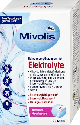 Elektrolyte, 20 Sticks, 20 St Mivolis