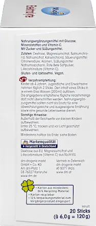 Elektrolyte, 20 Sticks, 20 St Mivolis