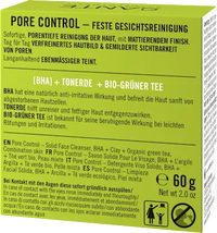 Feste Gesichtsreinigung Pore Control, 60 g SANTE NATURKOSMETIK