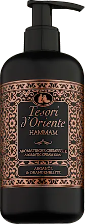 Flüssigseife Hammam, Arganöl & Orangenblüte, 300 ml Tesori d'Oriente