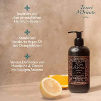 Flüssigseife Hammam, Arganöl & Orangenblüte, 300 ml Tesori d'Oriente