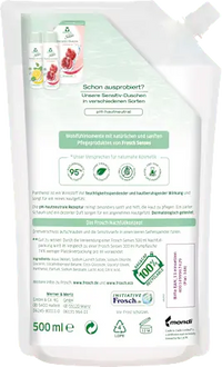 Flüssigseife sensitiv reine Pflege Nachfüllpack, 500 ml Frosch