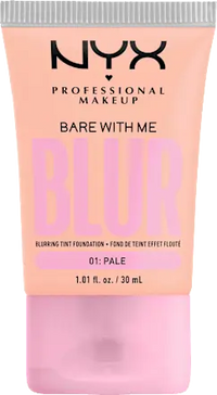 Foundation Bare With Me Blur Tint 01 Pale, 30 ml NYX PROFESSIONAL MAKEUP