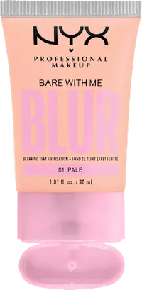 Foundation Bare With Me Blur Tint 01 Pale, 30 ml NYX PROFESSIONAL MAKEUP
