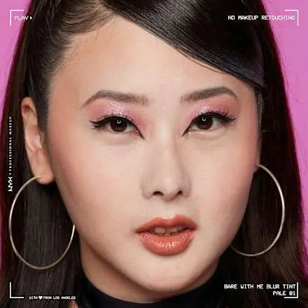 Foundation Bare With Me Blur Tint 01 Pale, 30 ml NYX PROFESSIONAL MAKEUP