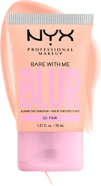 Foundation Bare With Me Blur Tint 02 Fair, 30 ml NYX PROFESSIONAL MAKEUP