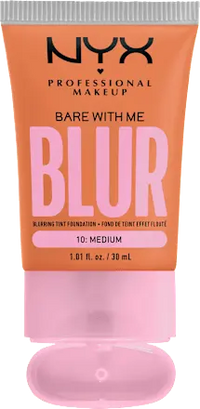 Foundation Bare With Me Blur Tint 10 Medium, 30 ml NYX PROFESSIONAL MAKEUP