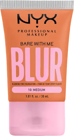 Foundation Bare With Me Blur Tint 10 Medium, 30 ml NYX PROFESSIONAL MAKEUP