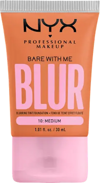 Foundation Bare With Me Blur Tint 10 Medium, 30 ml NYX PROFESSIONAL MAKEUP