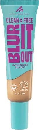 Foundation Clean & Free Blur It Out Skin Tint 31 Soft Ivory, 30 ml MANHATTAN Cosmetics