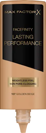 Foundation Facefinity Lasting Performance 107 Golden Beige, 35 ml MAX FACTOR