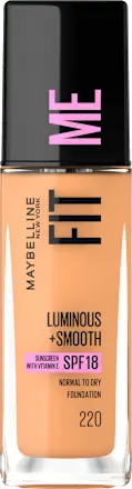 Foundation Fit Me Liquid 220 Natural Beige, 30 ml MAYBELLINE NEW YORK