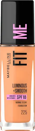 Foundation Fit Me Liquid 225 Medium Buff, 30 ml MAYBELLINE NEW YORK