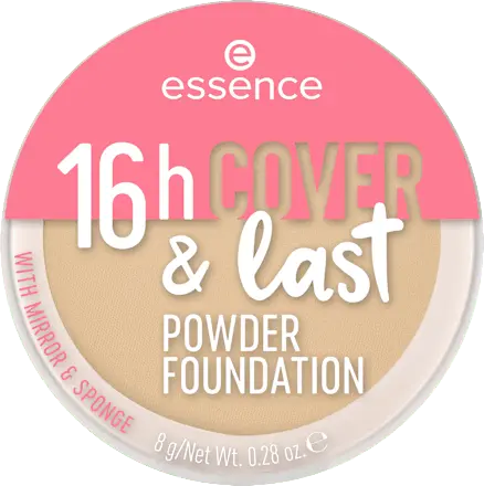 Foundation Puder 16h Cover & Last 06 Cashew, 8 g essence