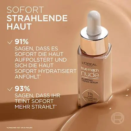 Foundation Serum True Match 3-4 Hell-Mittel, 30 ml L'ORÉAL PARiS