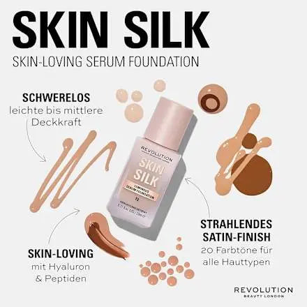 Foundation Skin Silk Serum F2, 23 ml REVOLUTION