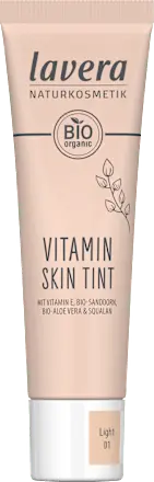 Foundation Vitamin Skin Tint 01 Light, 30 ml lavera NATURKOSMETIK