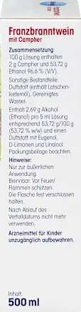 Franzbranntwein, 500 ml Mivolis