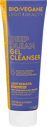 Gel Cleanser Deep Clean, 125 ml BIO:VEGANE
