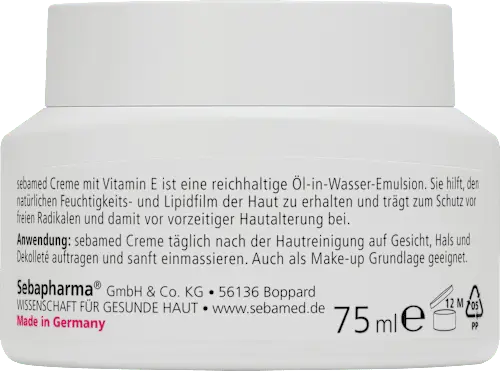 Gesichtscreme, 75 ml sebamed