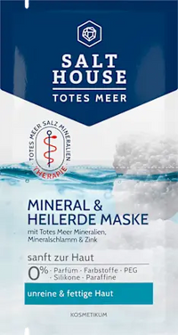 Gesichtsmasken Totes Meer Therapie Mineral & Heilerde, 14 ml Salthouse