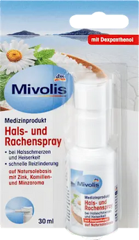 Hals- und Rachenspray, 30 ml Mivolis
