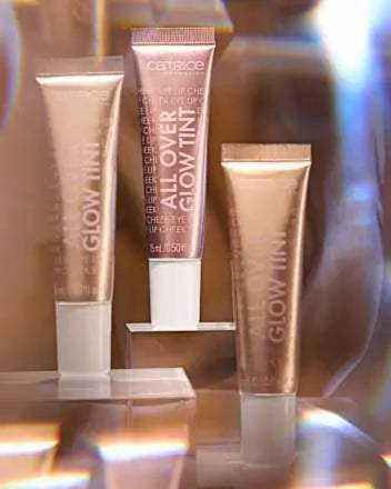 Highlighter All Over Glow Tint 010 Beaming Diamond, 15 ml CATRICE