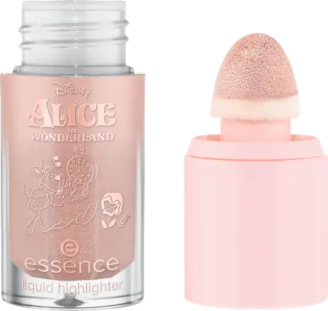 Highlighter Disney Alice In Wonderland Liquid 02 Glowin' Down The Rabbit Hole, 4 ml essence