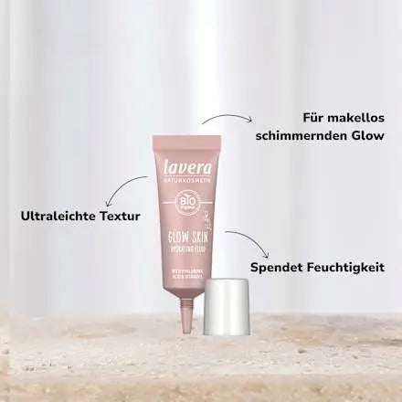 Highlighter Glow Skin Hydrating Fluid, 9 ml lavera NATURKOSMETIK