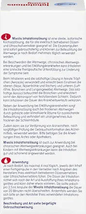 Inhalationslösung 30 St, 75 ml Mivolis