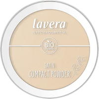 Kompakt Puder Satin 02 Medium, 9,5 g lavera NATURKOSMETIK