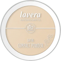 Kompakt Puder Satin 02 Medium, 9,5 g lavera NATURKOSMETIK