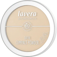 Kompakt Puder Satin 02 Medium, 9,5 g lavera NATURKOSMETIK
