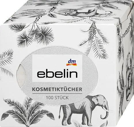 Kosmetiktücher Box Design, 100 St ebelin