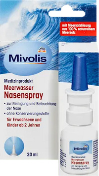 Meerwasser Nasenspray, 20 ml Mivolis
