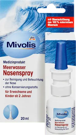Meerwasser Nasenspray, 20 ml Mivolis