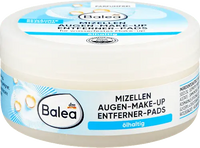 Mizellen Augen-Make-up Entferner-Pads ölhaltig, 50 St Balea