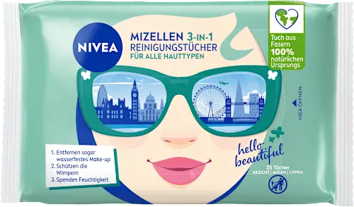 Mizellen Reinigungstücher Design Edition Städtetour, 25 St NIVEA