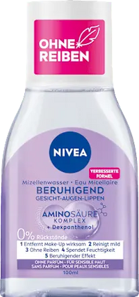 Mizellenwasser beruhigend Reisegröße, 100 ml NIVEA