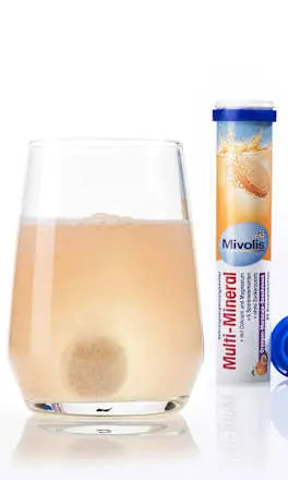 Multi-Mineral Brausetabletten 20 St., 82 g Mivolis