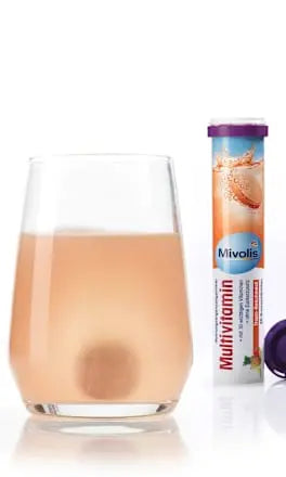 Multivitamin Brausetabletten, 20 St, 82 g Mivolis