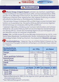Omega-3 Algenöl Kapseln 30 St, 21,6 g Mivolis