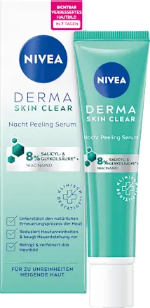 Peeling Serum Nacht Derma Skin Clear, 40 ml NIVEA