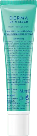 Peeling Serum Nacht Derma Skin Clear, 40 ml NIVEA