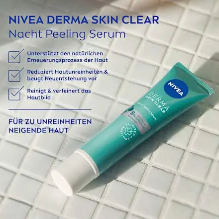 Peeling Serum Nacht Derma Skin Clear, 40 ml NIVEA