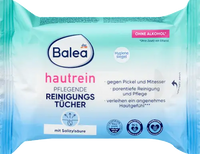 Pflegende Reinigungstücher Hautrein, 25 St Balea