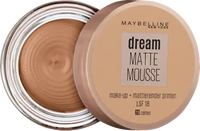 Primer Dream Matte Mousse, 20 Cameo, LSF 18, 18 ml MAYBELLINE NEW YORK