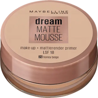 Primer Dream Matte Mousse, LSF 18, 26 Honey Beige, 18 ml MAYBELLINE NEW YORK